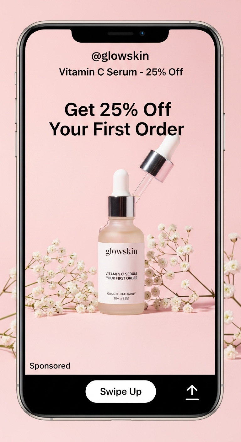 Instagram Story ad example