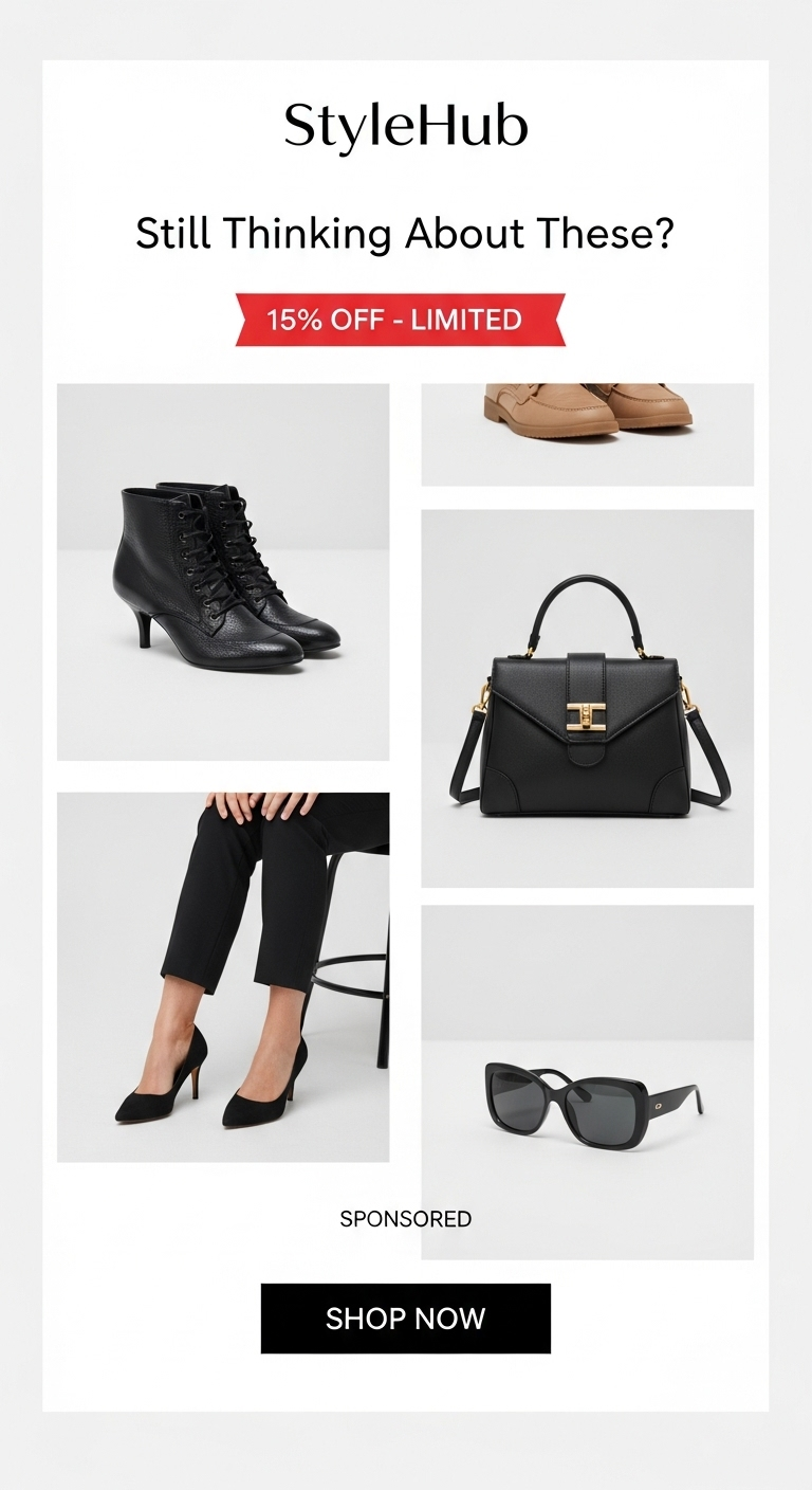 Retargeting ad example