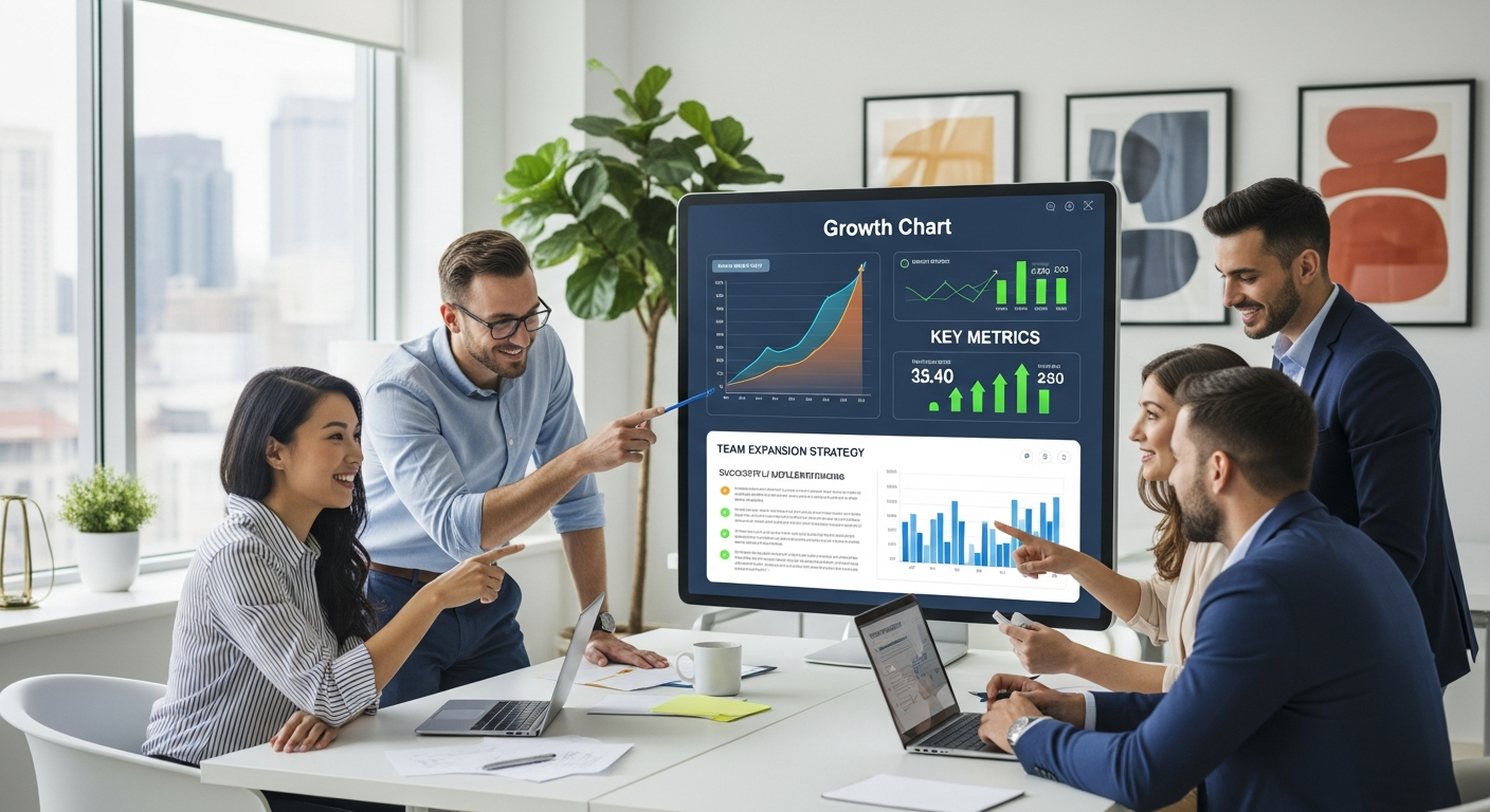 Revenue growth and scaling metrics